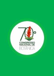 Livro 70º Congresso Nacional de Botânica.