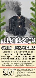 FLYER | Juletræstog | Vejle - Grejsdalen | 30. nov. - 1. dec. 2019 | SYDJYLLANDS VETERANTOG