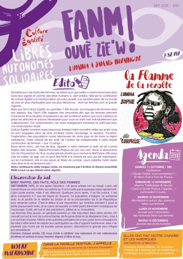 Fanm Ouvé Zié'w MAG # 14