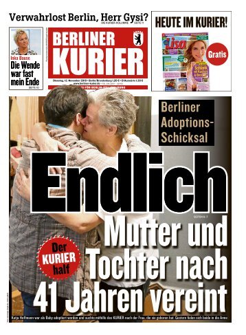 Berliner Kurier 12.11.2019