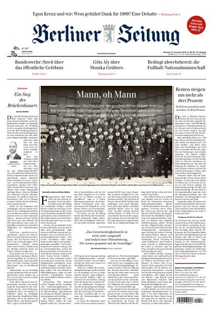 Berliner Zeitung 12.11.2019