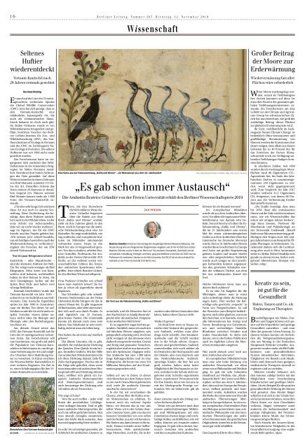 Berliner Zeitung 12.11.2019