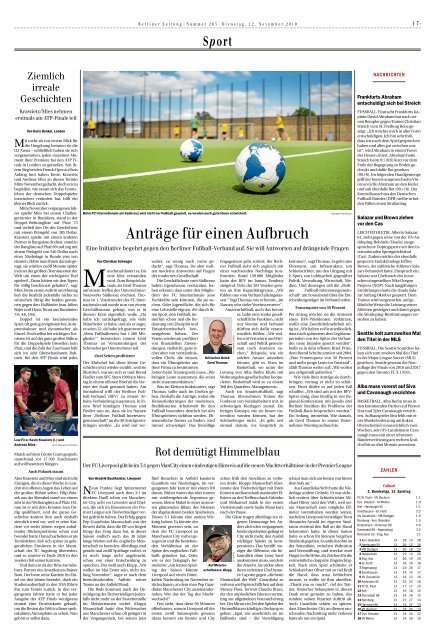 Berliner Zeitung 12.11.2019