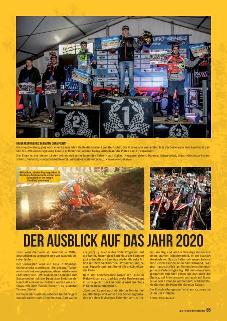 Motocross Enduro Ausgabe 12/2019