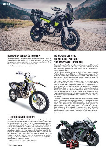 Motocross Enduro Ausgabe 12/2019