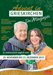 Advent in Grieskirchen Magazin 2019