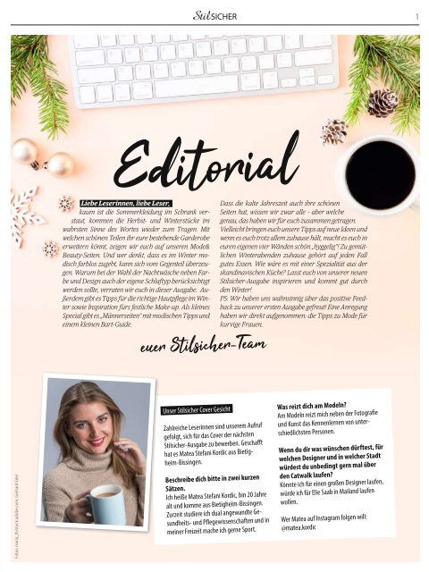 Stilsicher Ausgabe 2: Winter 2019