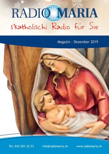 Radio Maria Magazin - Dezember 2019