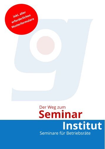 Institut_GEM - Der Weg zum Seminar