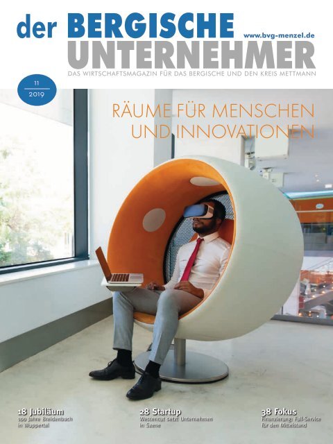 Das Wirtschaftsmagazin für das Bergische und den Kreis Mettmann