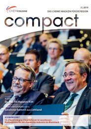 ChemCologne Compact 3-2019: 12. ChemCologne Chemieforum in Leverkusen