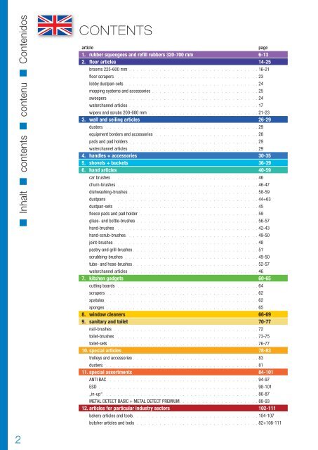 Haug Bürsten Hygiene - 2019 / 2020