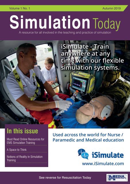 Simulation Today Autumn 2019