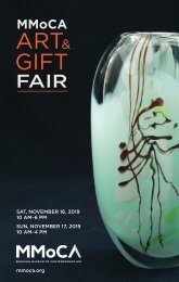 MMoCA Art & Gift Fair 2019 program