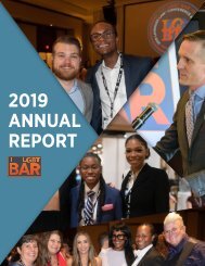 LGBT Bar 2019 Annual Report