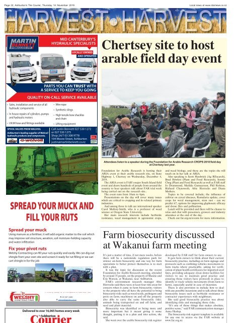 Ashburton Courier: November 14, 2019