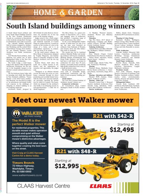 Ashburton Courier: November 14, 2019