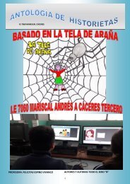 ANTOLOGÍA DE HISTORIETAS TELARAÑA 3ERO B 2019 REVISADO PDF