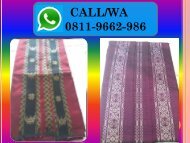 TELP/WA 0811-9662-986 Jual Kain  Tenun Unggan Lansek Manieh Murah  KHAS  SIJUNJUNG, PADANG