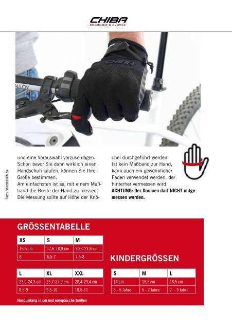 Der VeloTOTAL - Winterhandschuh-Berater für den Radfahrer