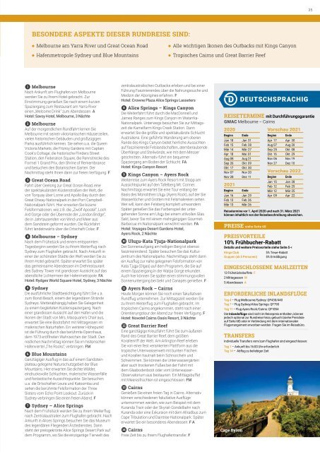 AAT Kings Gruppenreisen & Kurztouren in Australien und Neuseeland 2020/21