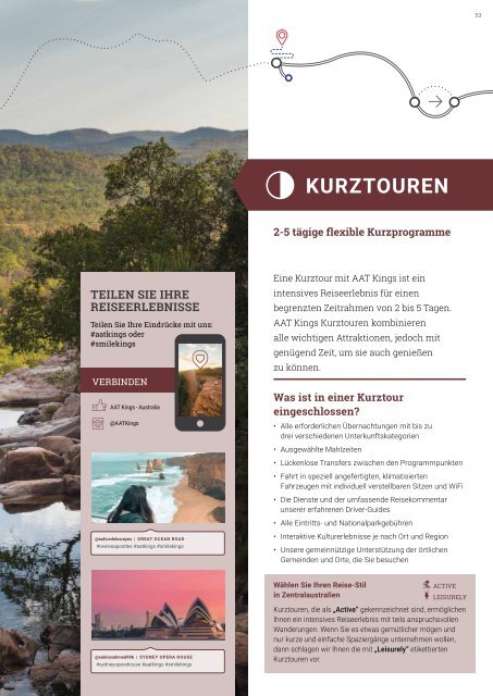 AAT Kings Gruppenreisen & Kurztouren in Australien und Neuseeland 2020/21