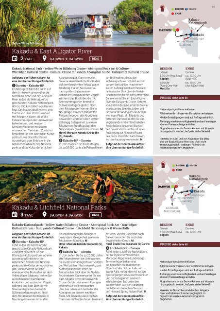 AAT Kings Gruppenreisen & Kurztouren in Australien und Neuseeland 2020/21