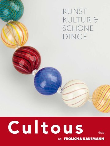Cultous 6. Versandkatalog 2019