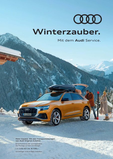 Audi Prospekt Winterzauber