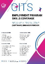 GITS Employment Program Skills 