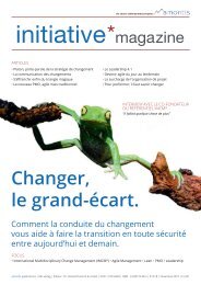 Changer, le grand-écart - initiative*magazine #13 (Édition française)