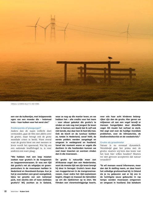 Natuurfotografie Magazine inkijkexemplaar