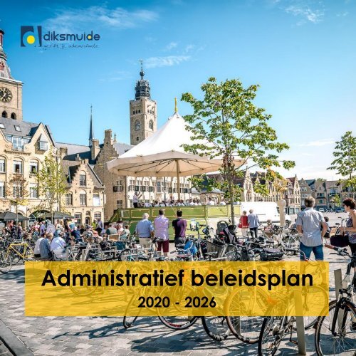 Administratief beleidsplan 2020 - 2026