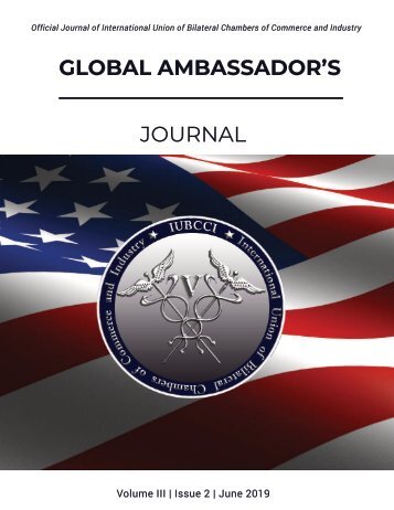 Global Ambassador's Journal Vol 3, Issue 2 June 2019