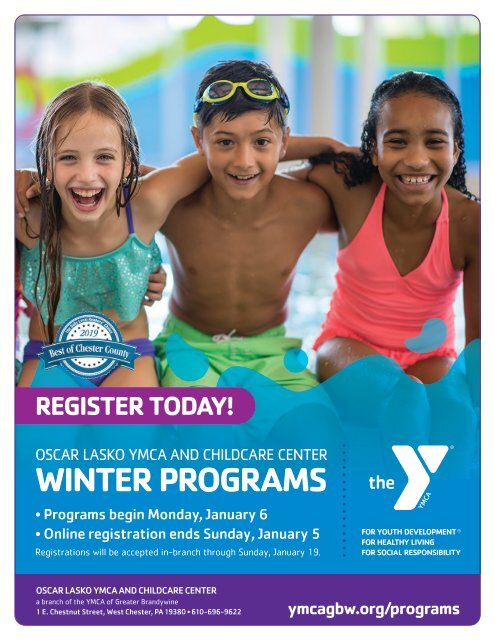 Oscar Lasko YMCA - 2020 Winter Program Guide