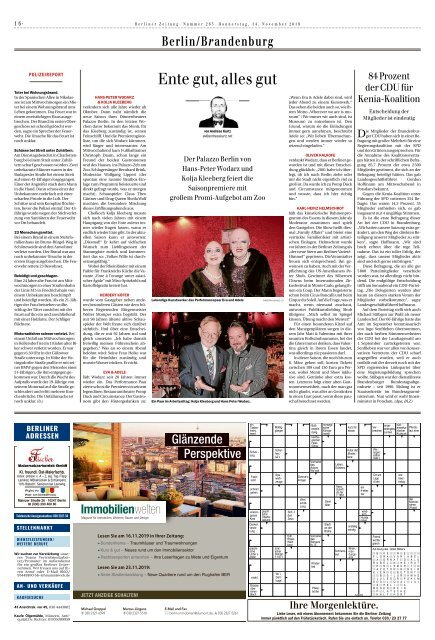 Berliner Zeitung 14.11.2019