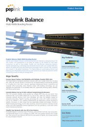 Peplink Balance - Meconet