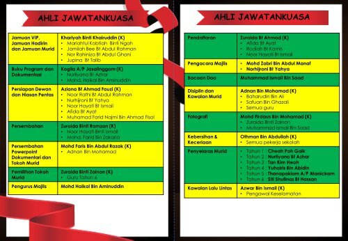 BUKU PROGRAM HARI ANUGERAH CEMERLANG SKSN 2019