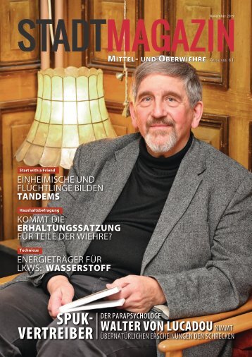 Stadt-Magazin, Ausgabe Mittel-/Oberwiehre (November 2019)