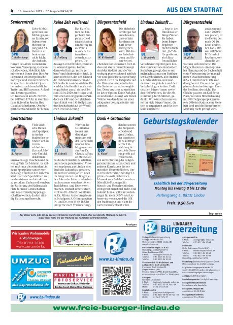 16.11.19 Lindauer Bürgerzeitung