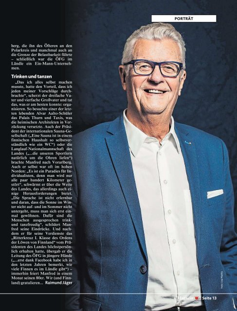 s'Magazin usm Ländle, 17. November 2019