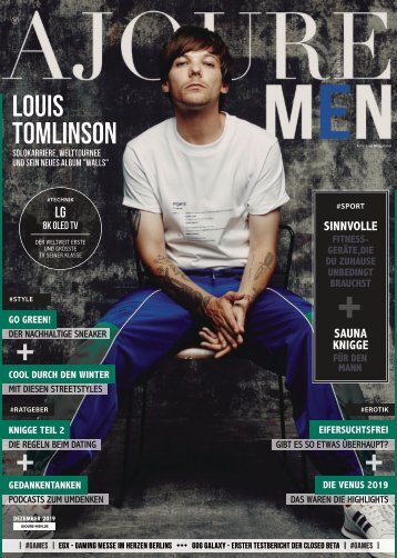 AJOURE´ Men Magazin Dezember 2019