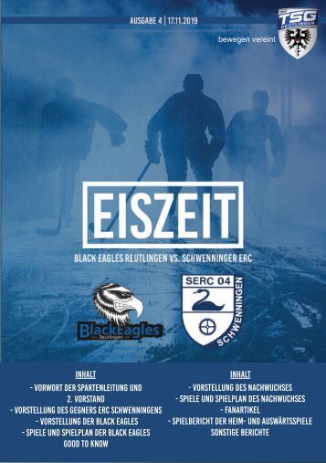 TSG Black Eagles vs. SERC Schwenningen 17112019 