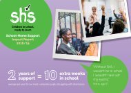 School-Home Support (SHS) Impact Report 2018/19