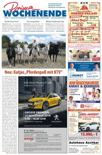 Prima Wochenende 46 2019