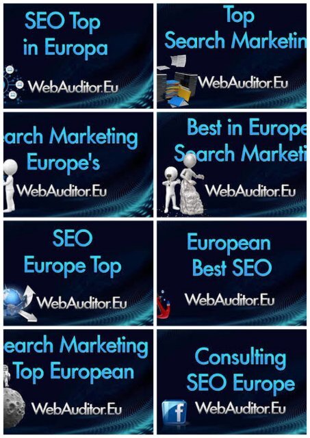 Online Marketing in Europe Top #WebAuditor.Eu for Best in Europe Online Branding Advertising European Top