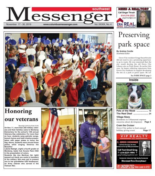 Southwest Messenger - November 17th, 2019