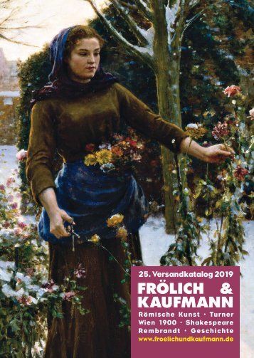 Frölich & Kaufmann 25. Versandkatalog 2019