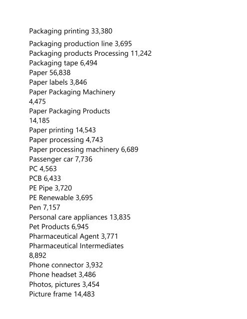 e-Seine email Lists as of July 2020