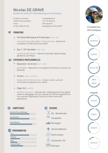 CV Nicolas de Grave 2019